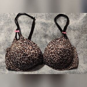 Victoria Secret Cheetah print Sexy little things bra size 34DD